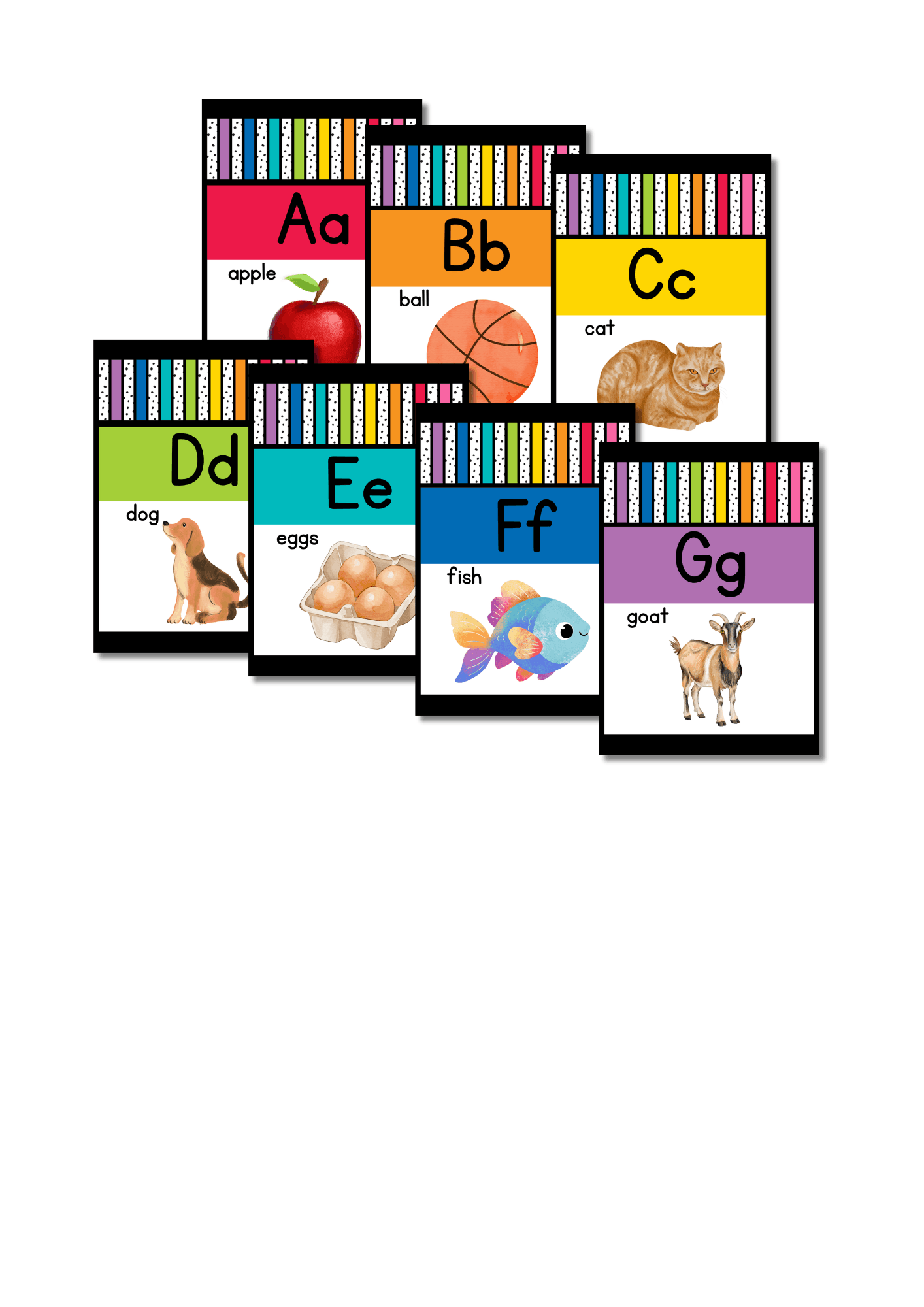 Alphabet Frieze